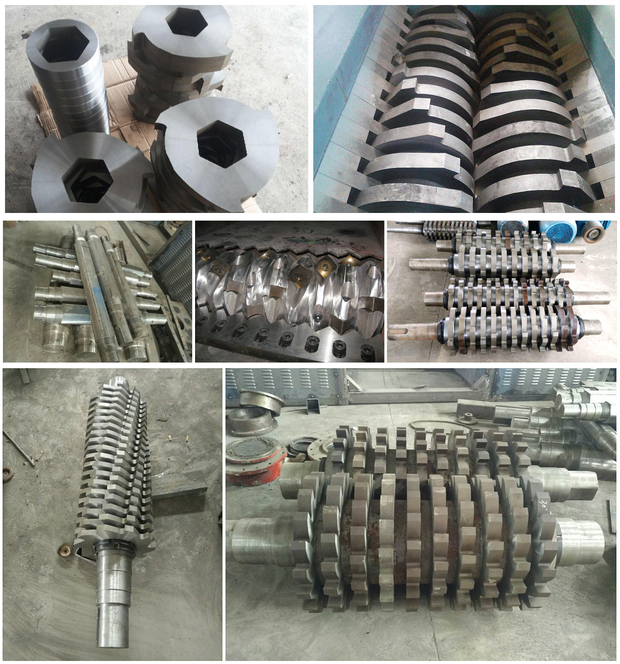 廢料撕碎機(jī)刀盤 廢料撕碎機(jī)刀盤